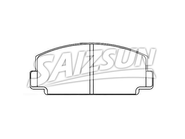 Brake Pad Set:04491-14020