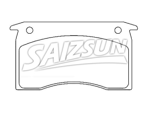 Brake Pad Set:DB1028