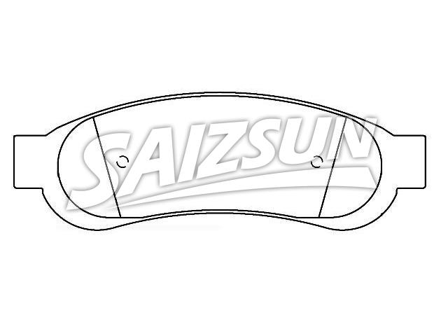 Brake Pad Set:8C3Z-2200-B