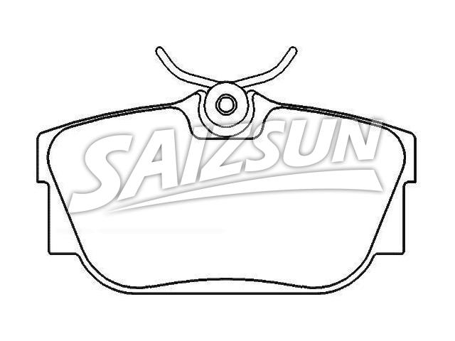 Brake Pad Set:7D0 698 451 A