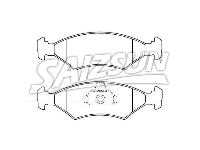 Brake Pad Set:1 042 688