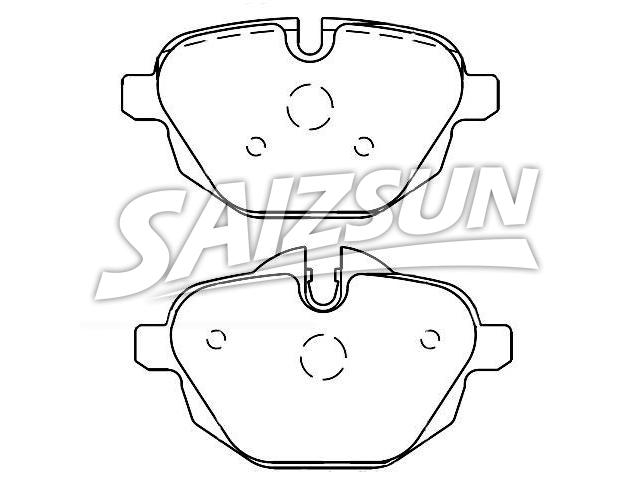 Brake Pad Set:34 21 6 796 741
