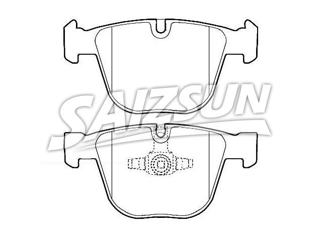 Brake Pad Set:34 21 6 790 966