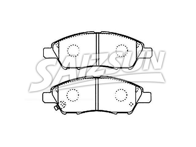Brake Pad Set:D1060-ED500