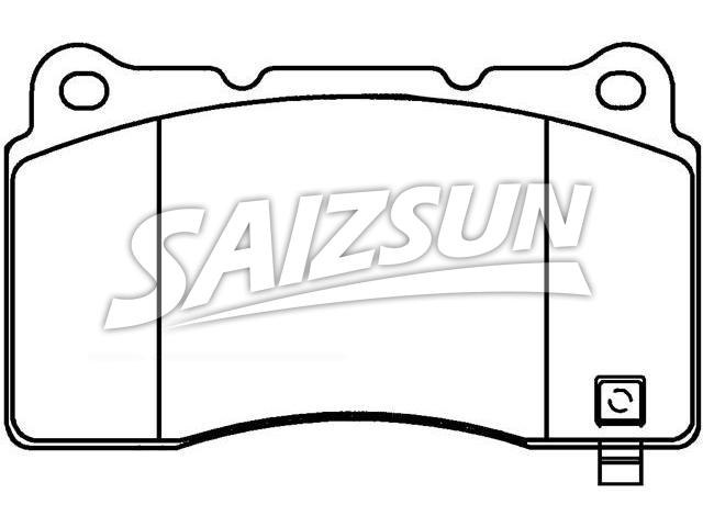 Brake Pad Set:58101-2MA10