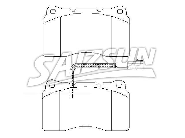 Brake Pad Set:77363336