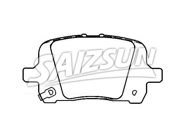 Brake Pad Set:25894320