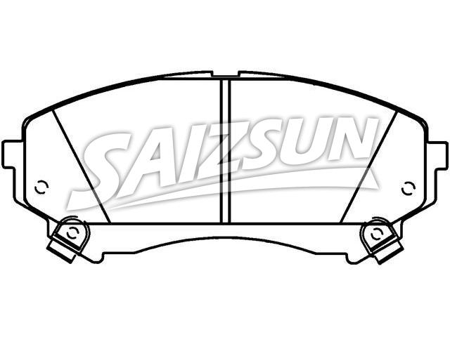 Brake Pad Set:25958115