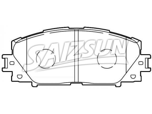 Brake Pad Set:04465-47060