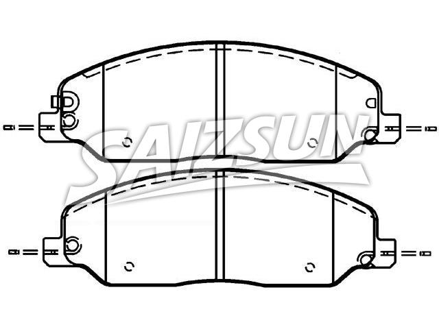 Brake Pad Set:BR3Z-2001-C
