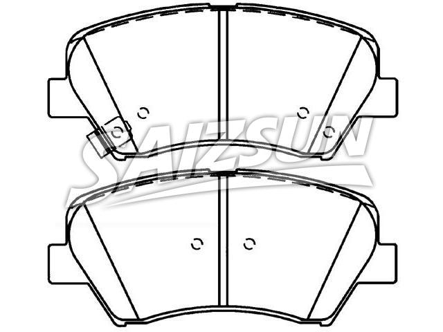 Brake Pad Set:58101-3XA00