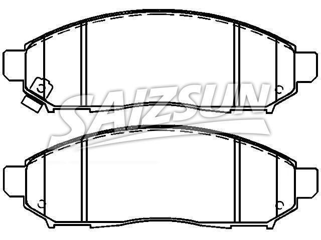Brake Pad Set:D1M60-CY70B
