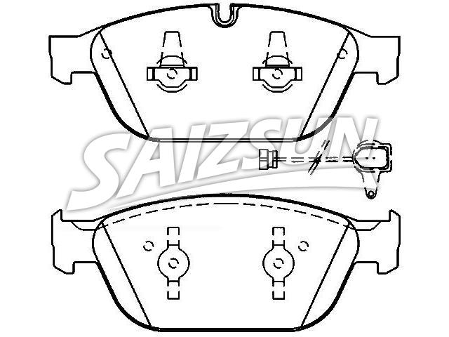 Brake Pad Set:4H0 698 151 H