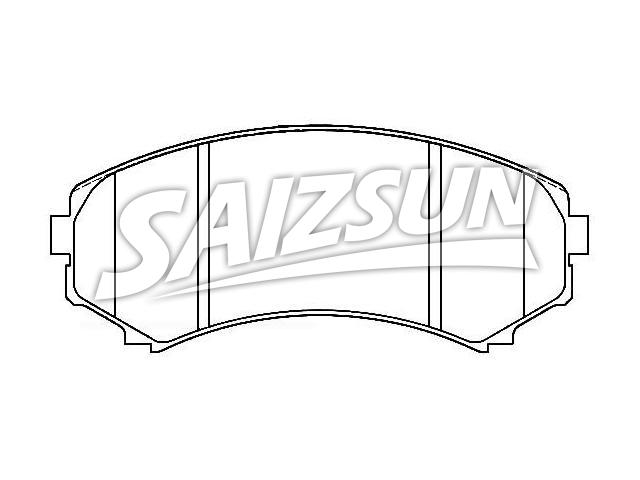 Brake Pad Set:4605A041