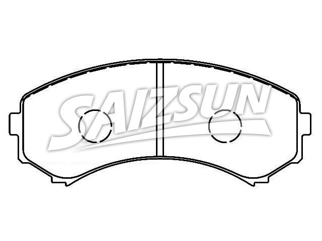 Brake Pad Set:S4YR-33-23Z