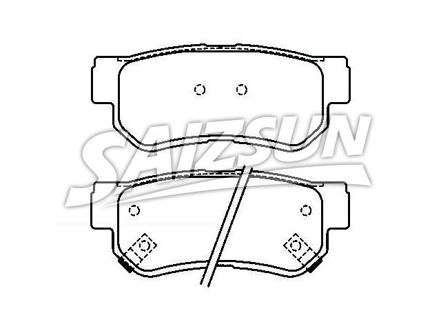 Brake Pad Set:58302-3AA20