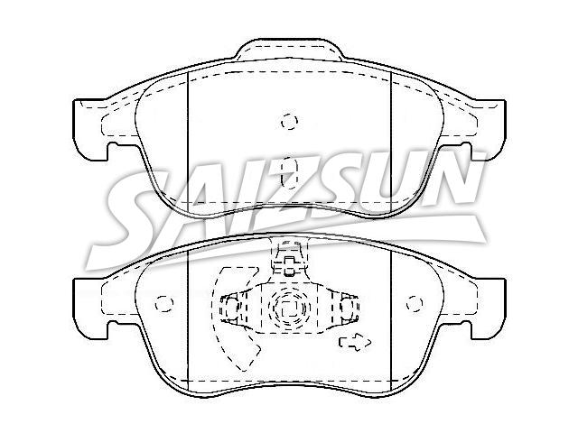 Brake Pad Set:44 06 039 05R
