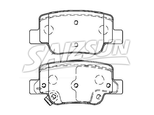 Brake Pad Set:04466-0F010
