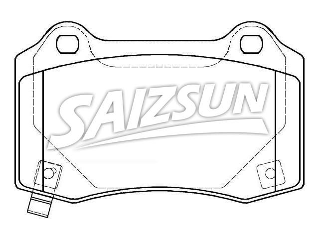 Brake Pad Set:5174327AC