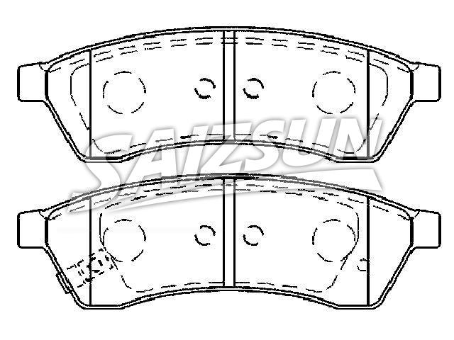 Brake Pad Set:96475028
