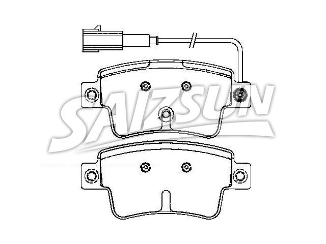 Brake Pad Set:77365464