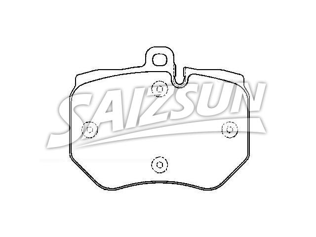 Brake Pad Set:4F0 698 151 E