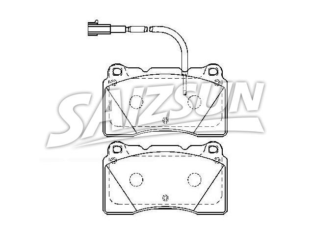 Brake Pad Set:7 736 549 0