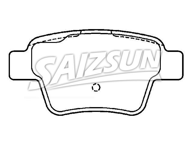 Brake Pad Set:4254.01