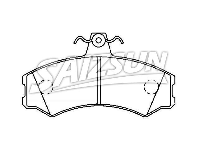Brake Pad Set:A850092003