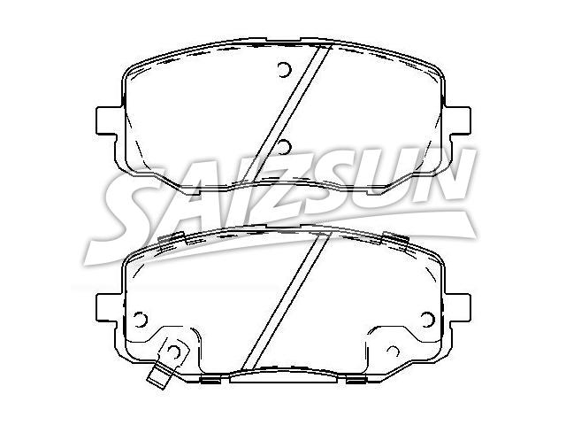 Brake Pad Set:58101-1JA60