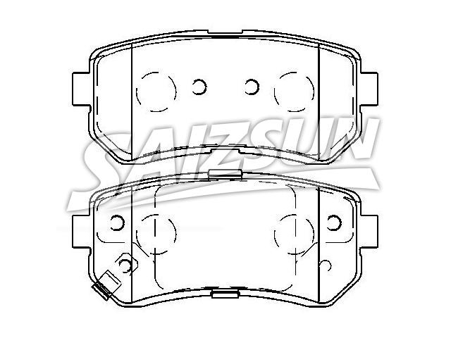 Brake Pad Set:58302-1JA30