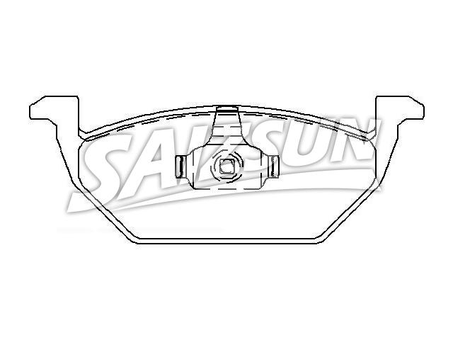Brake Pad Set:1J0 698 151