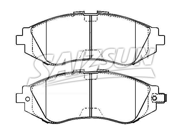 Brake Pad Set:96253367