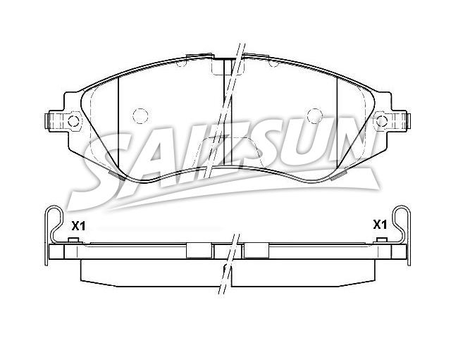 Brake Pad Set:S4510011