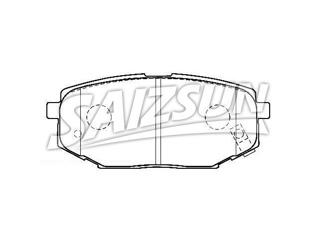 Brake Pad Set:58302-3BA12