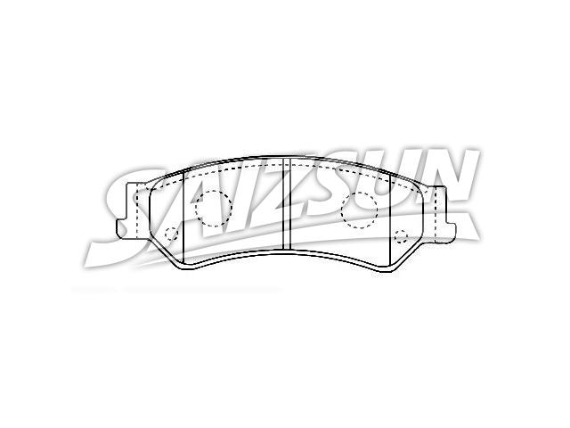 Brake Pad Set:GDB7685