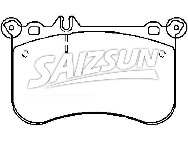 Brake Pad Set:006 420 66 20