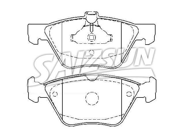Brake Pad Set:004 420 07 20