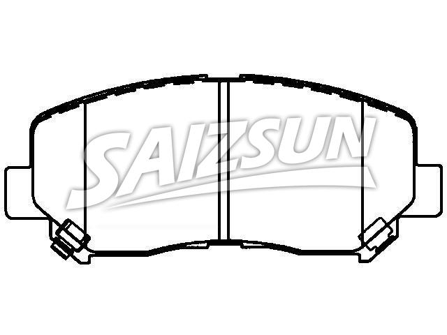 Brake Pad Set:K0Y1-33-28Z