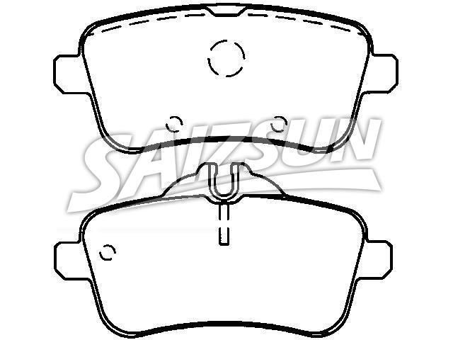 Brake Pad Set:006 420 63 20