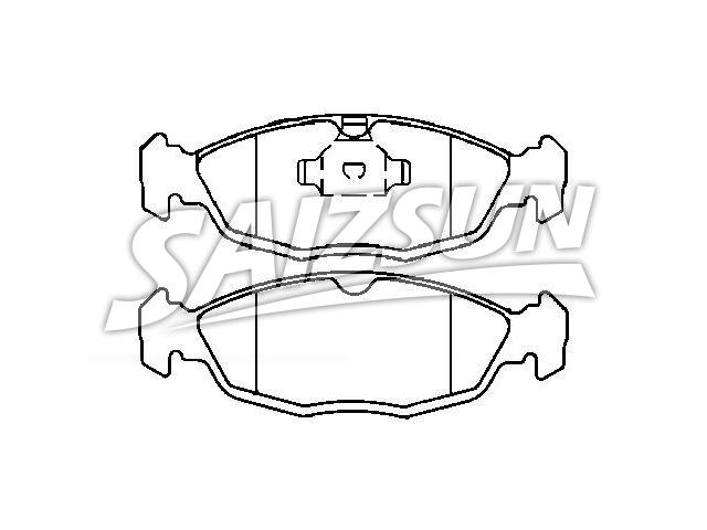 Brake Pad Set:89062189