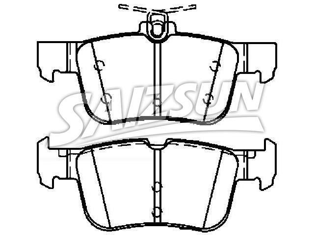 Brake Pad Set:DG9Z-2200-A