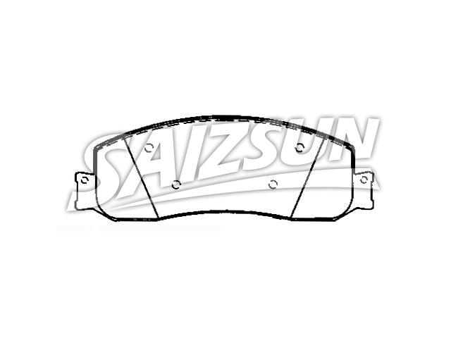 Brake Pad Set:BC3Z-2001-C
