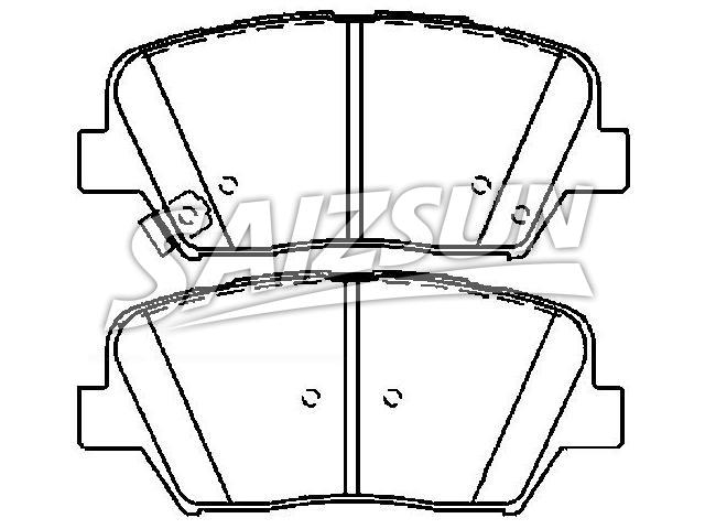 Brake Pad Set:58101-4ZA00
