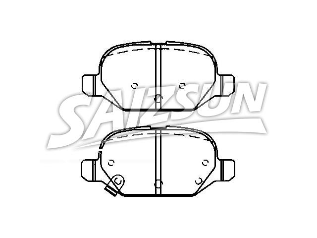 Brake Pad Set:6808-8919-AA