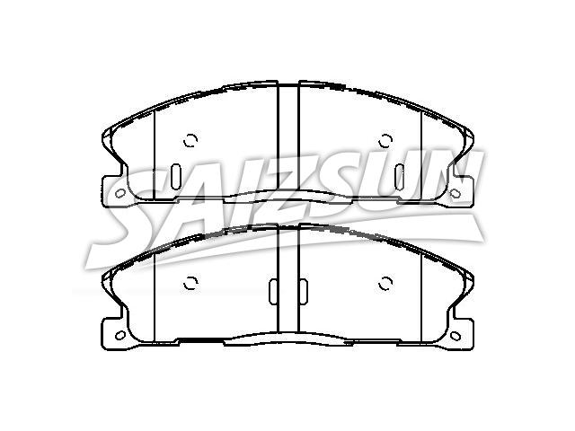 Brake Pad Set:DG1Z-2001-A