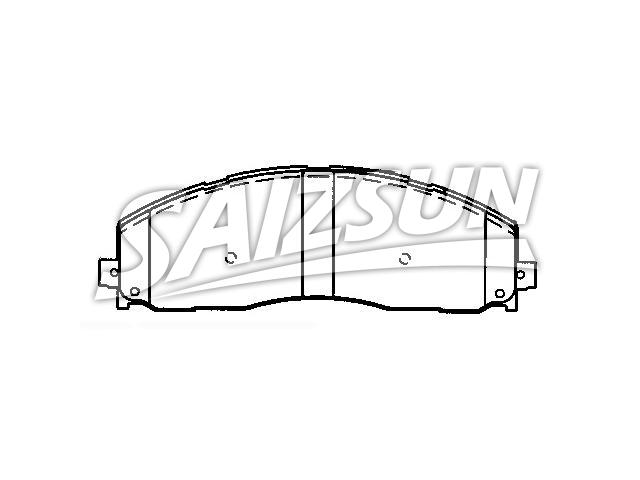 Brake Pad Set:DC3Z-2001-A