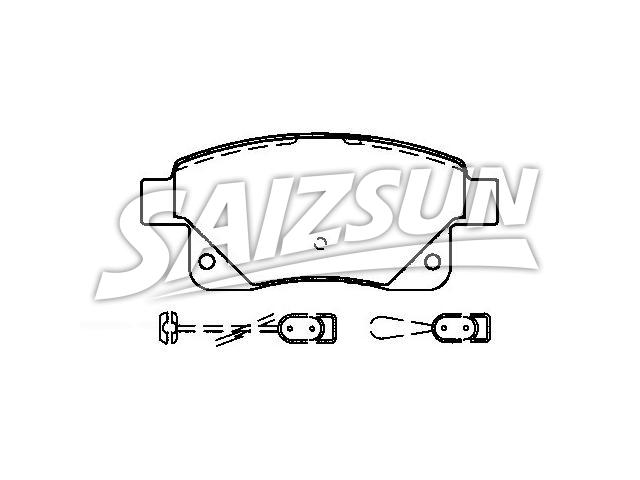 Brake Pad Set:1554524