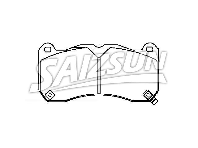 Brake Pad Set:DR3Z-2001-BB