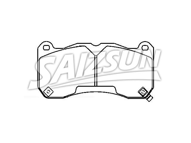 Brake Pad Set:DR3Z-2001-D